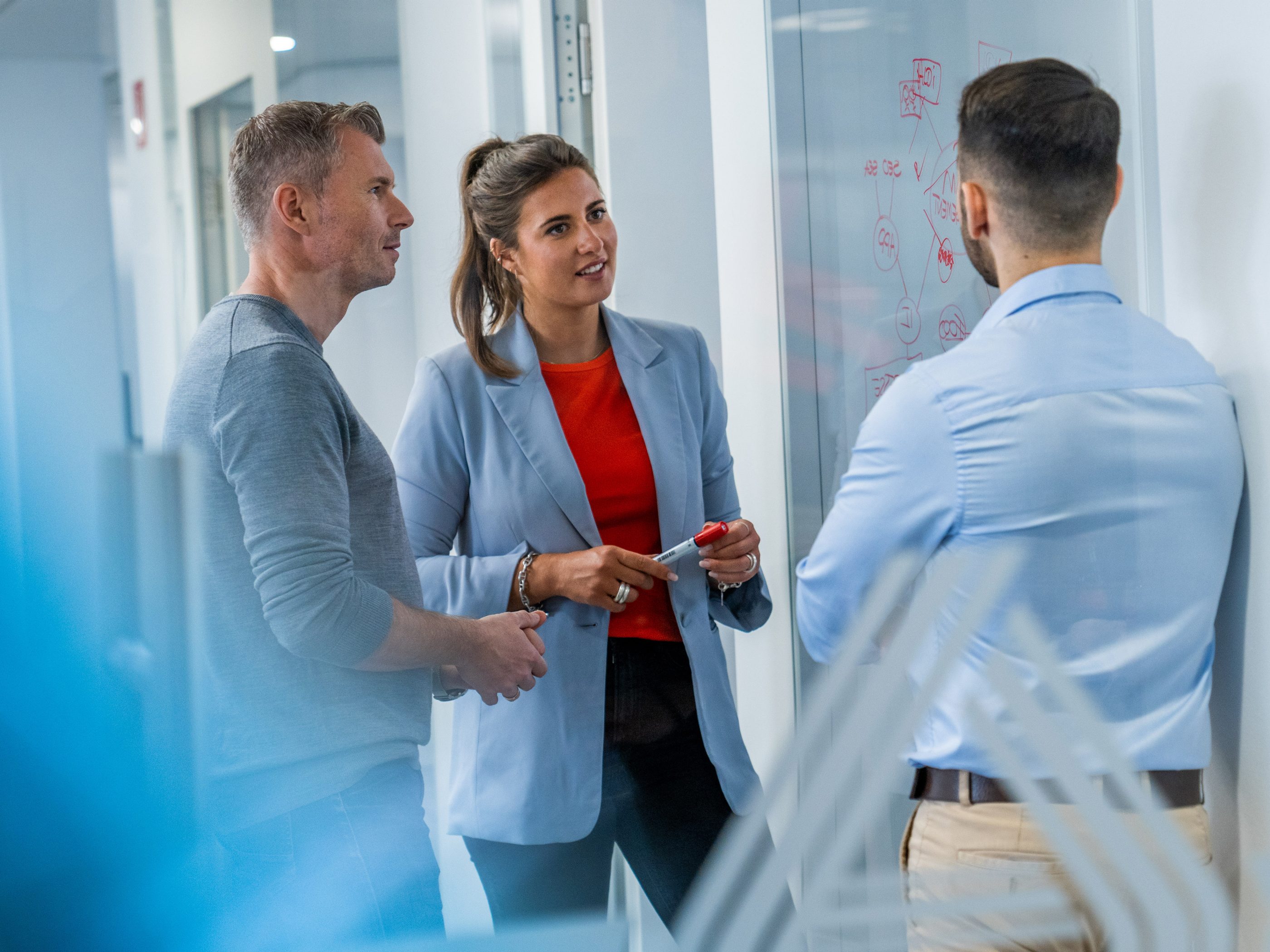 Arbeiten im ALDI Office