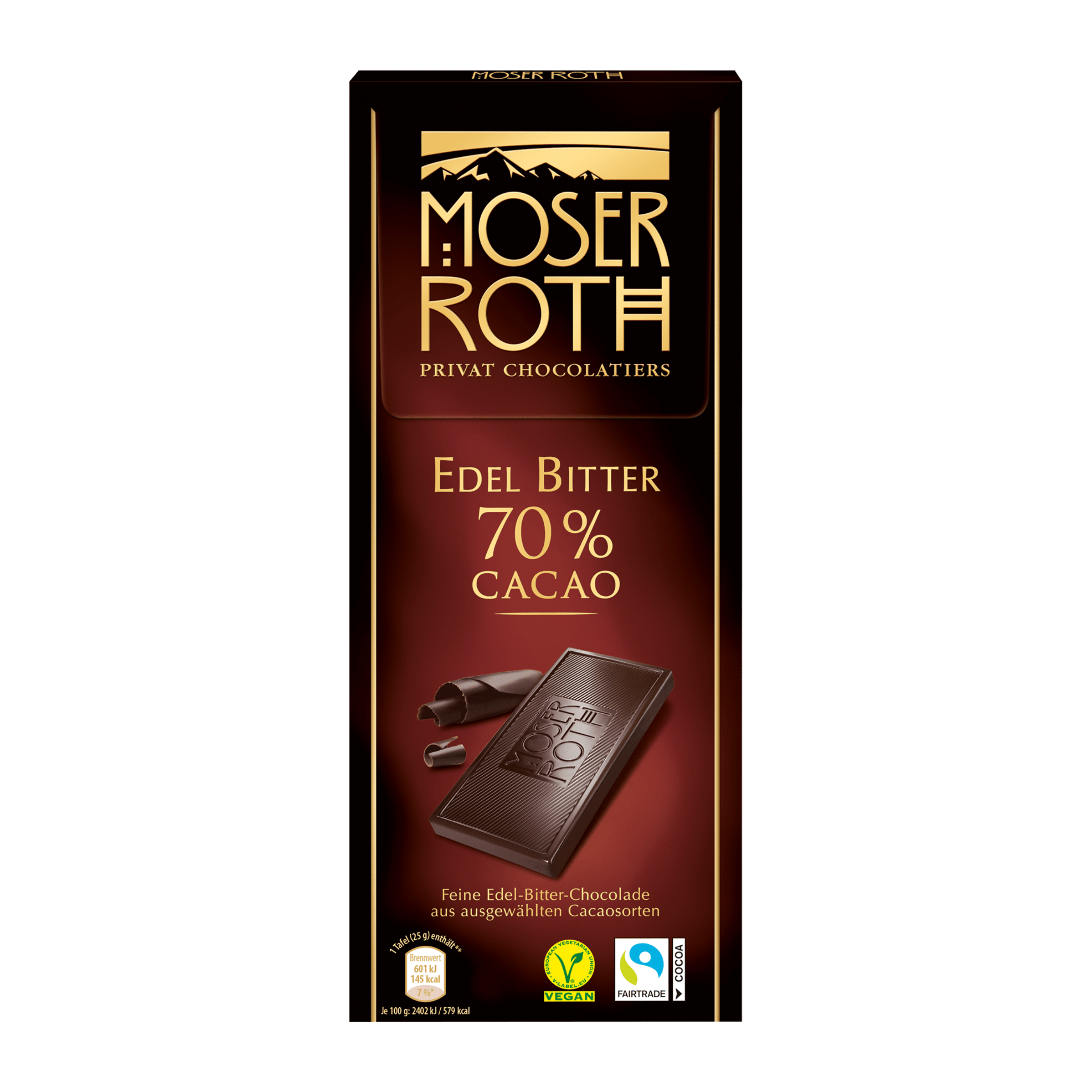 MOSER ROTH Edel(Zart)BitterChocolade günstig bei ALDI Nord