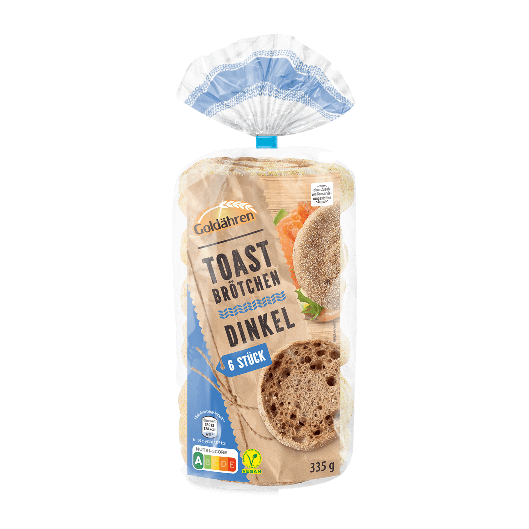 GOLDÄHREN Toastbrötchen Dinkel günstig bei ALDI Nord