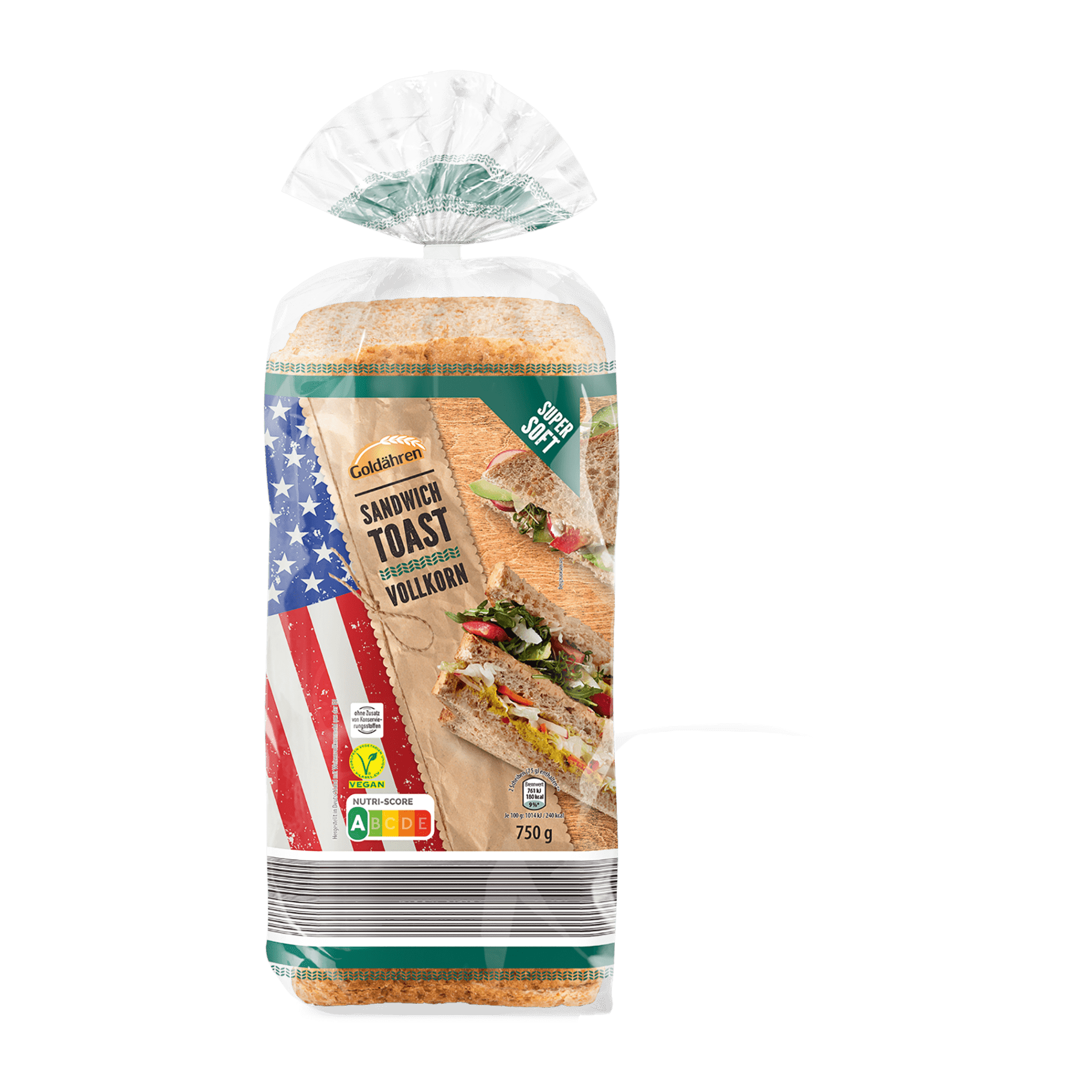 GOLDÄHREN Sandwichtoast günstig bei ALDI Nord