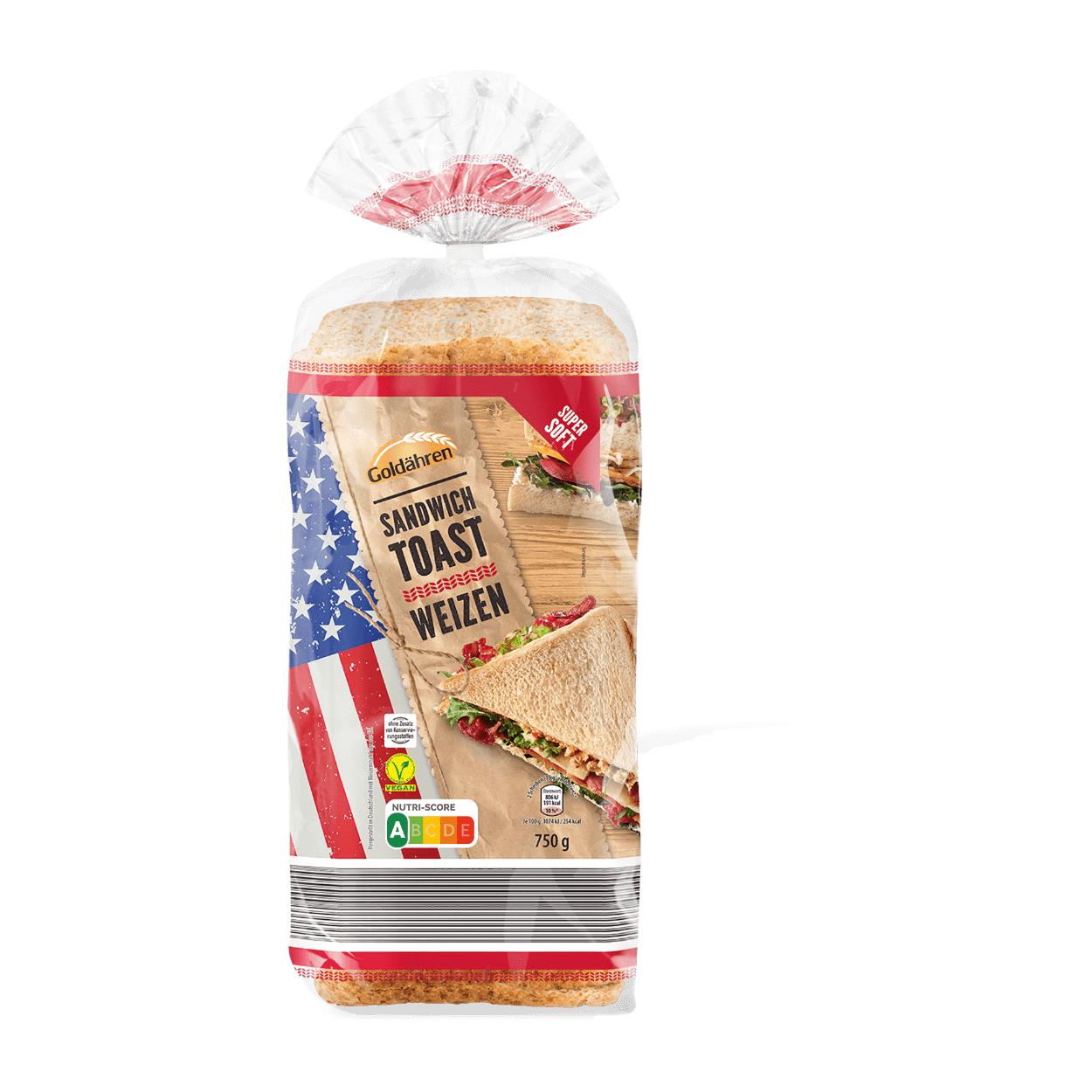 GOLDÄHREN Sandwichtoast günstig bei ALDI Nord