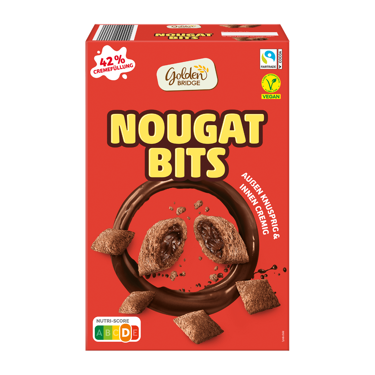 GOLDEN BRIDGE Nougat Bits günstig bei ALDI Nord GOLDEN BRIDGE Nougat Bits günstig bei ALDI Nord