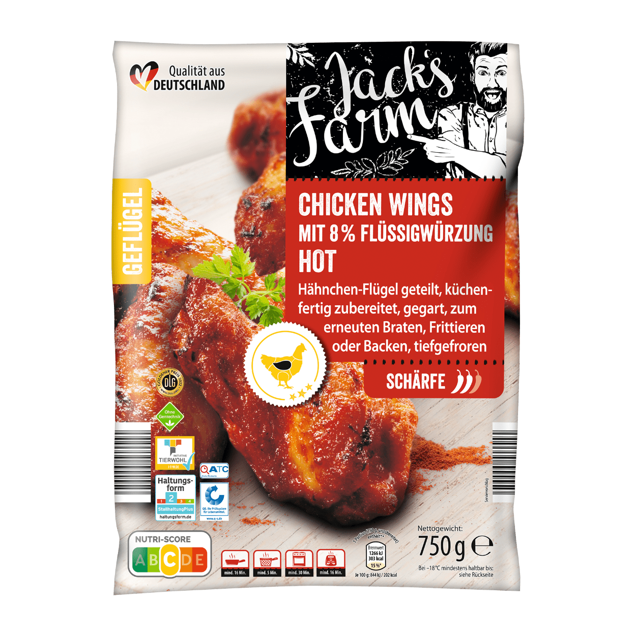 JACK'S FARM Chicken Wings günstig bei ALDI Nord