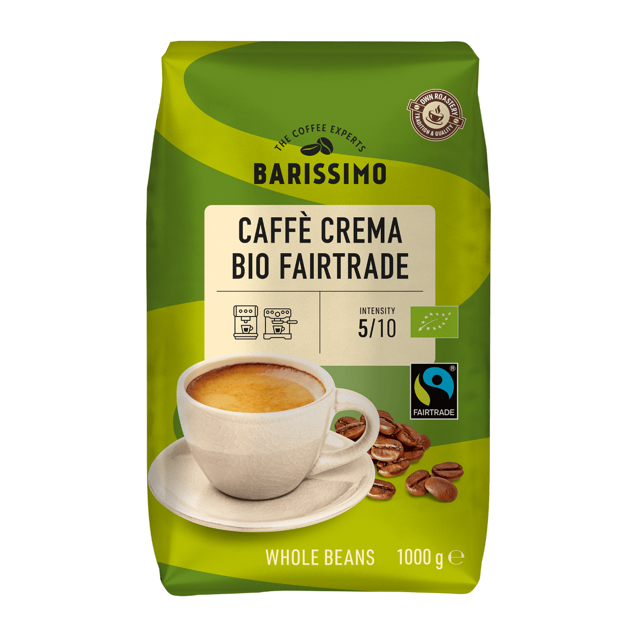 BARISSIMO BioFairtrade Caffè Crema günstig bei ALDI Nord