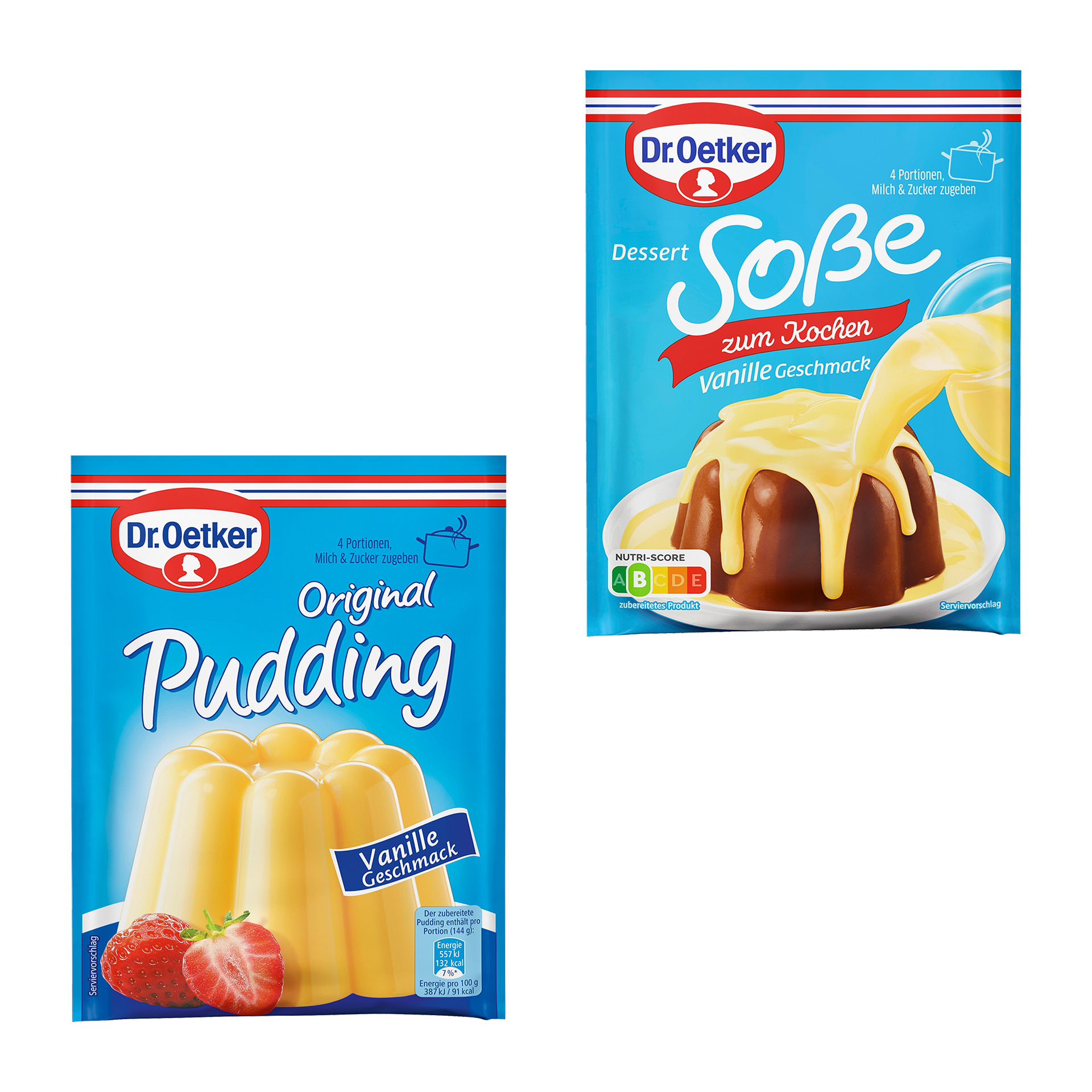 DR. OETKER Soße / Original Pudding