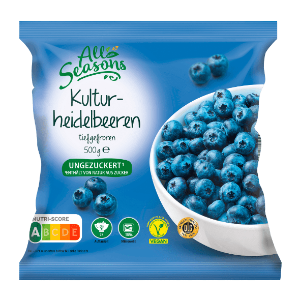 ALL SEASONS gefrorene Früchte / Beeren günstig bei ALDI Nord
