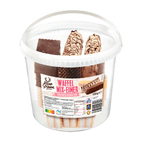 Waffelmix-Eimer