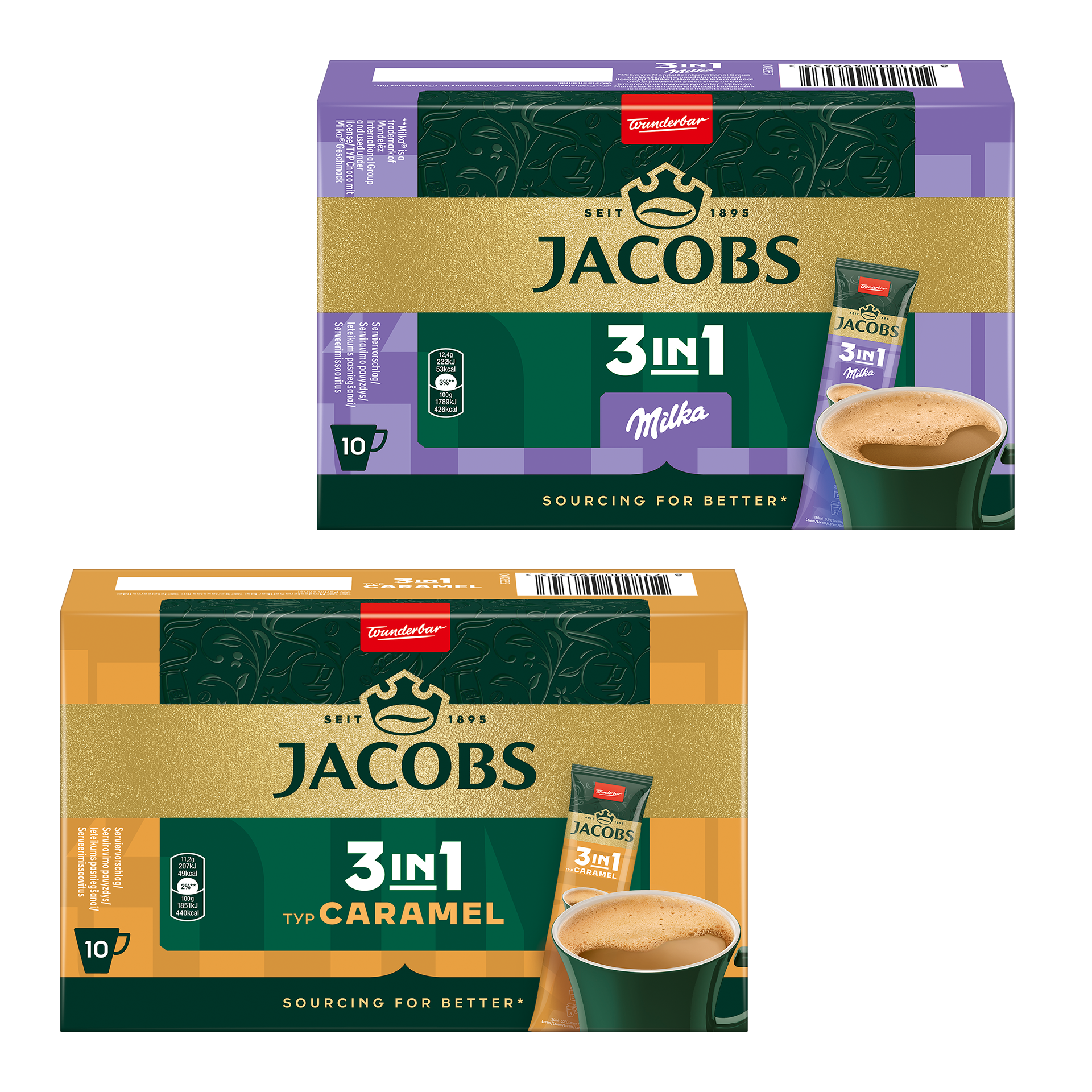 JACOBS Kaffee-Sticks