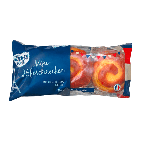 MEINE KUCHENWELT Mini-Hefeschnecken günstig bei ALDI Nord