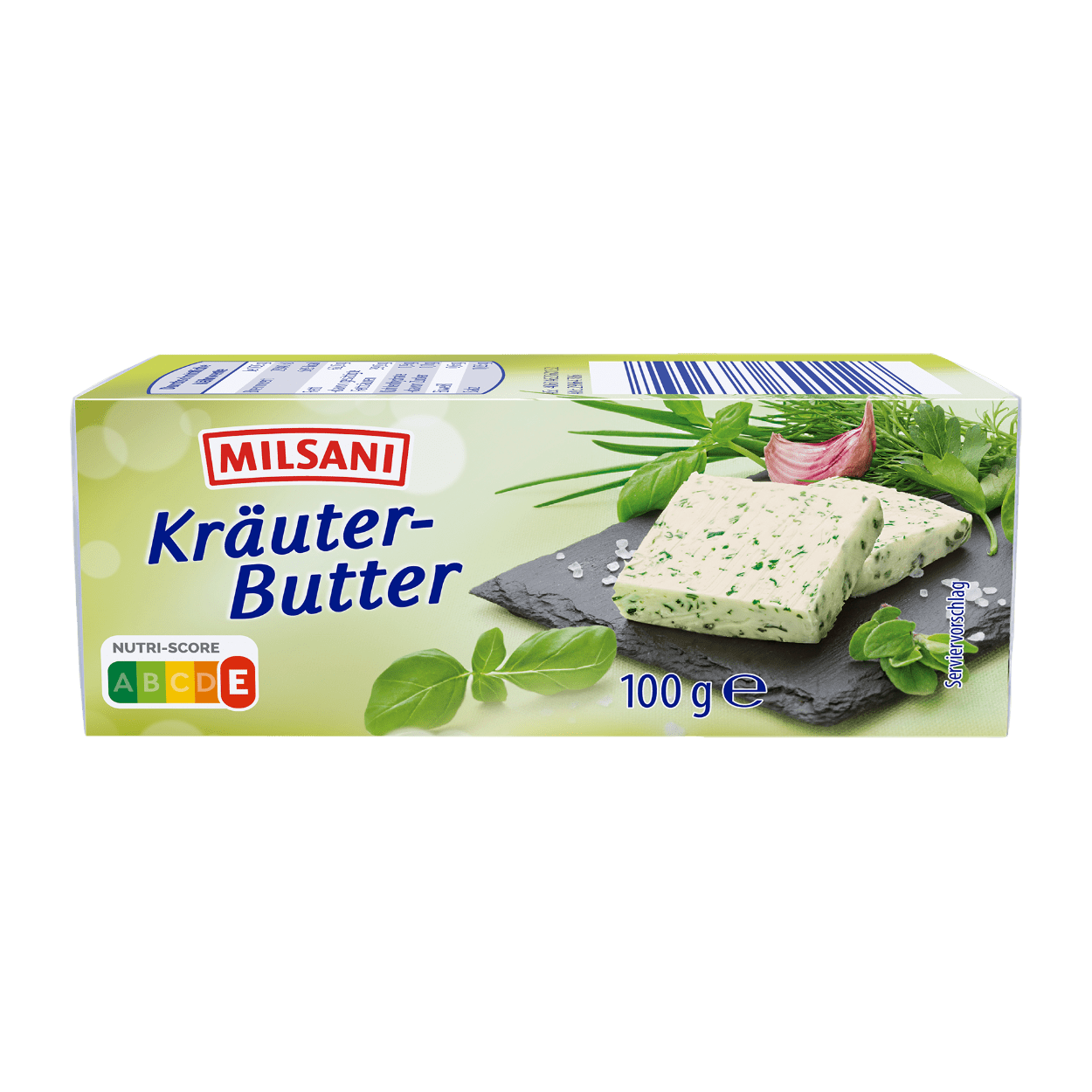 MILSANI Kräuter- / Knoblauch-Butter günstig bei ALDI Nord
