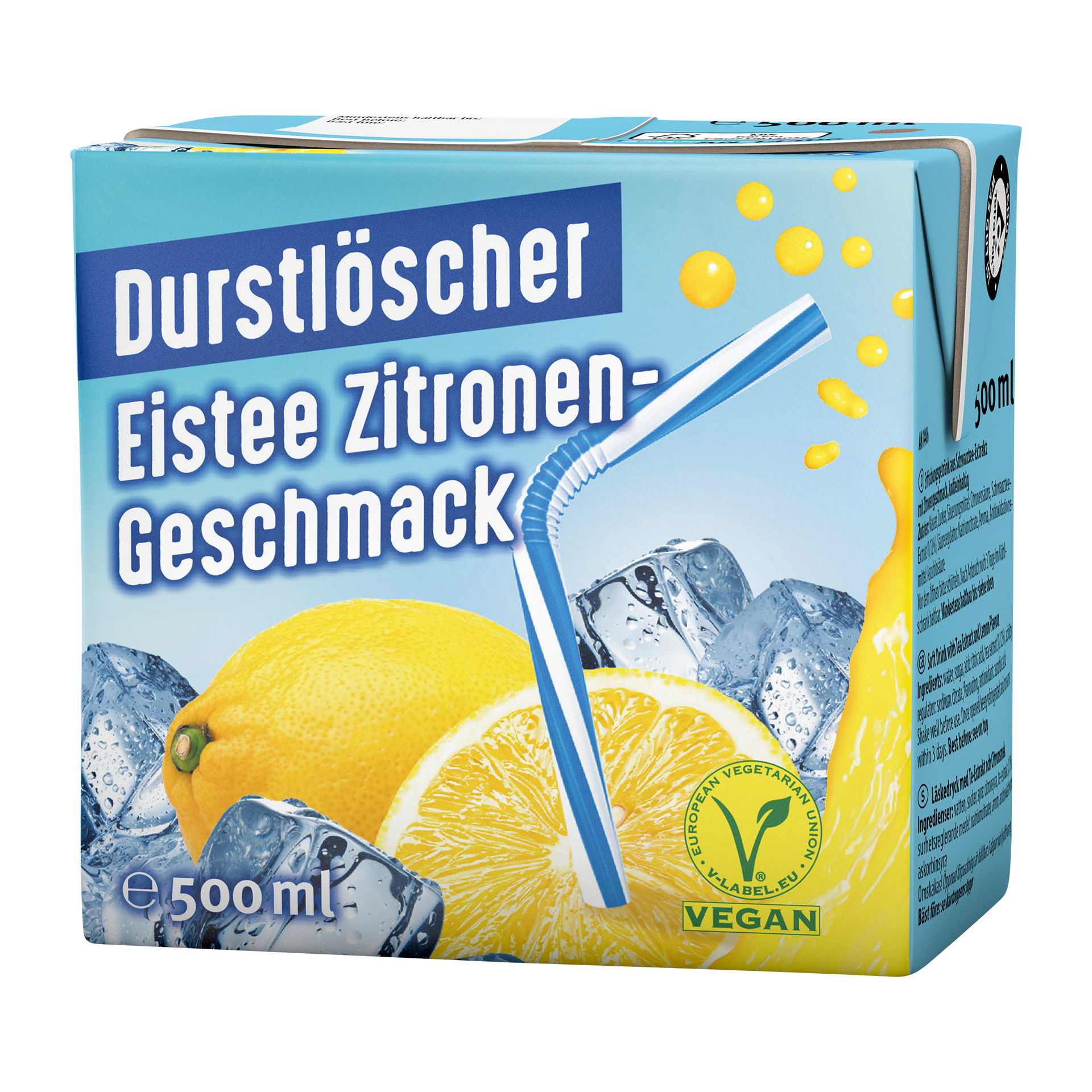 DURSTLÖSCHER Eistee Zitrone