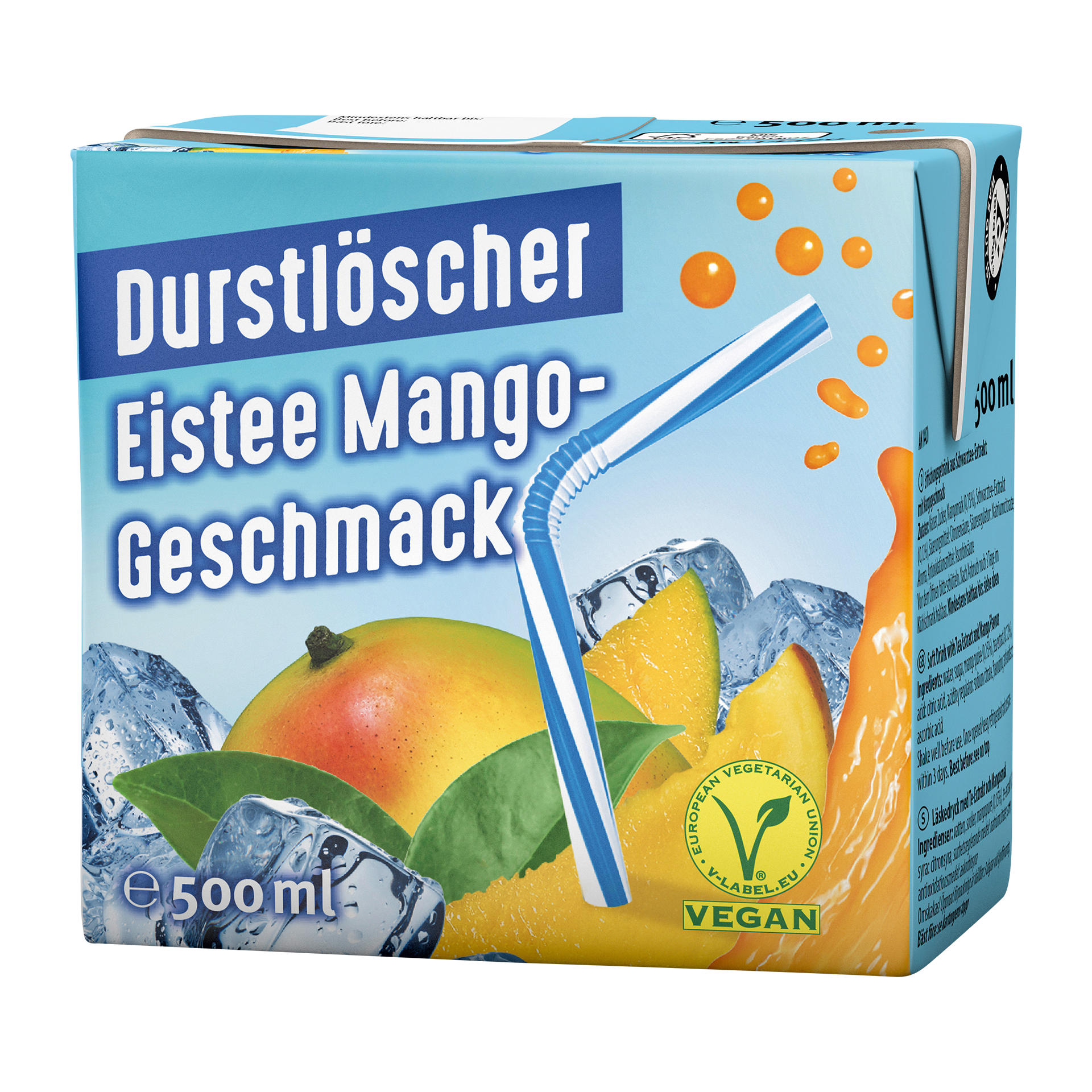 DURSTLÖSCHER Eistee Mango