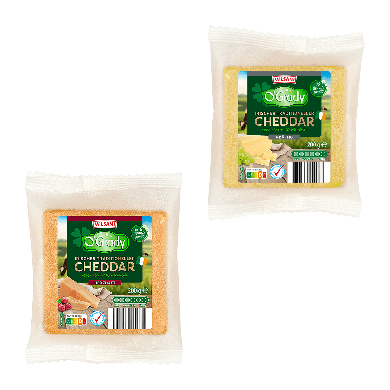 MILSANI Irischer Cheddar günstig bei ALDI Nord