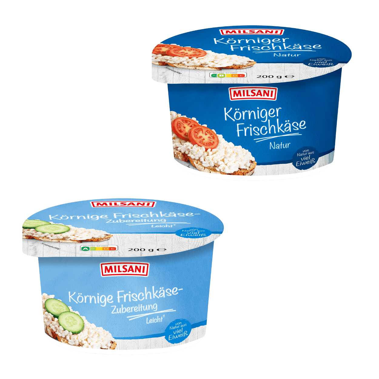 Milsani Körniger Frischkäse 200 g günstig bei ALDI Nord