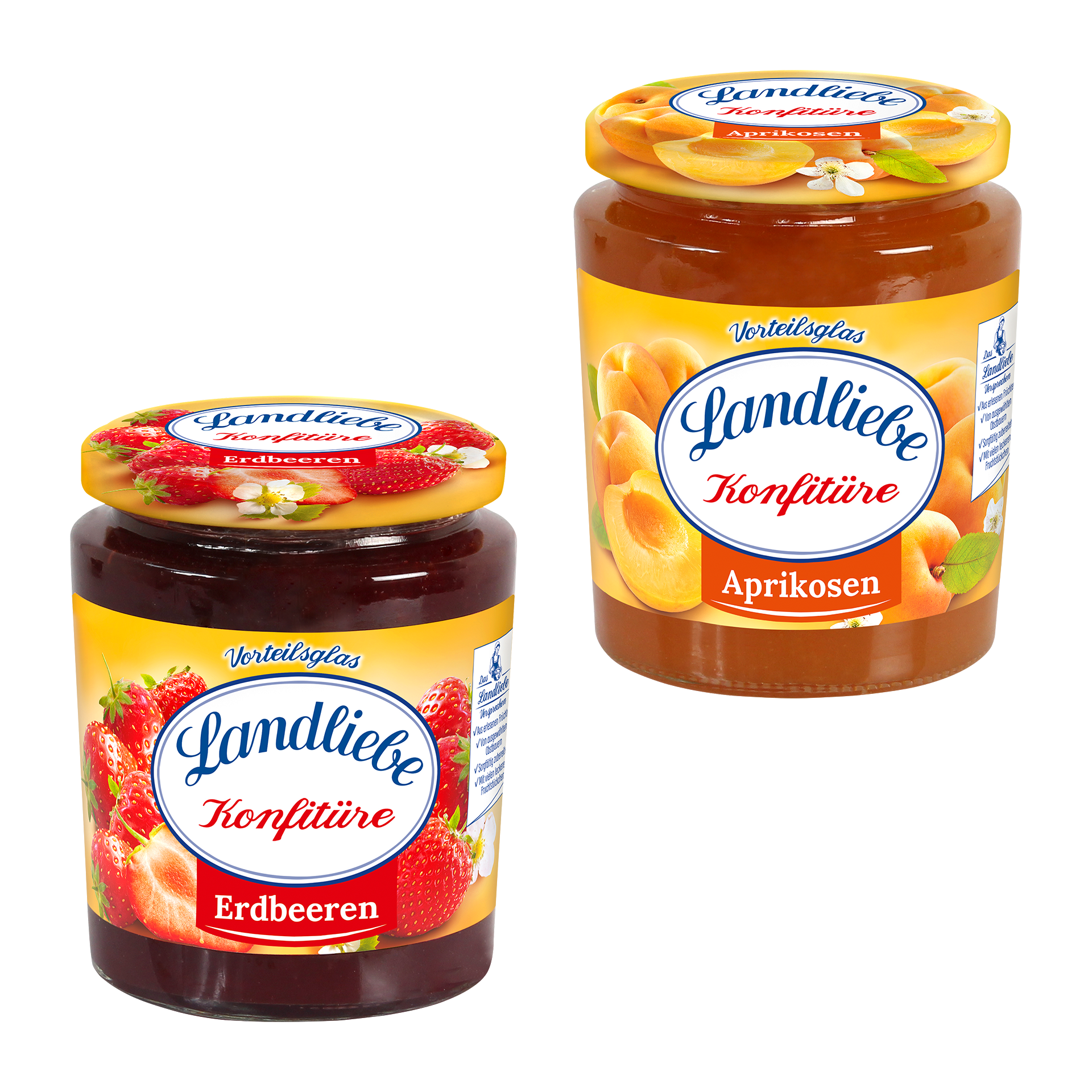 LANDLIEBE Konfitüre im Vorteilsglas
