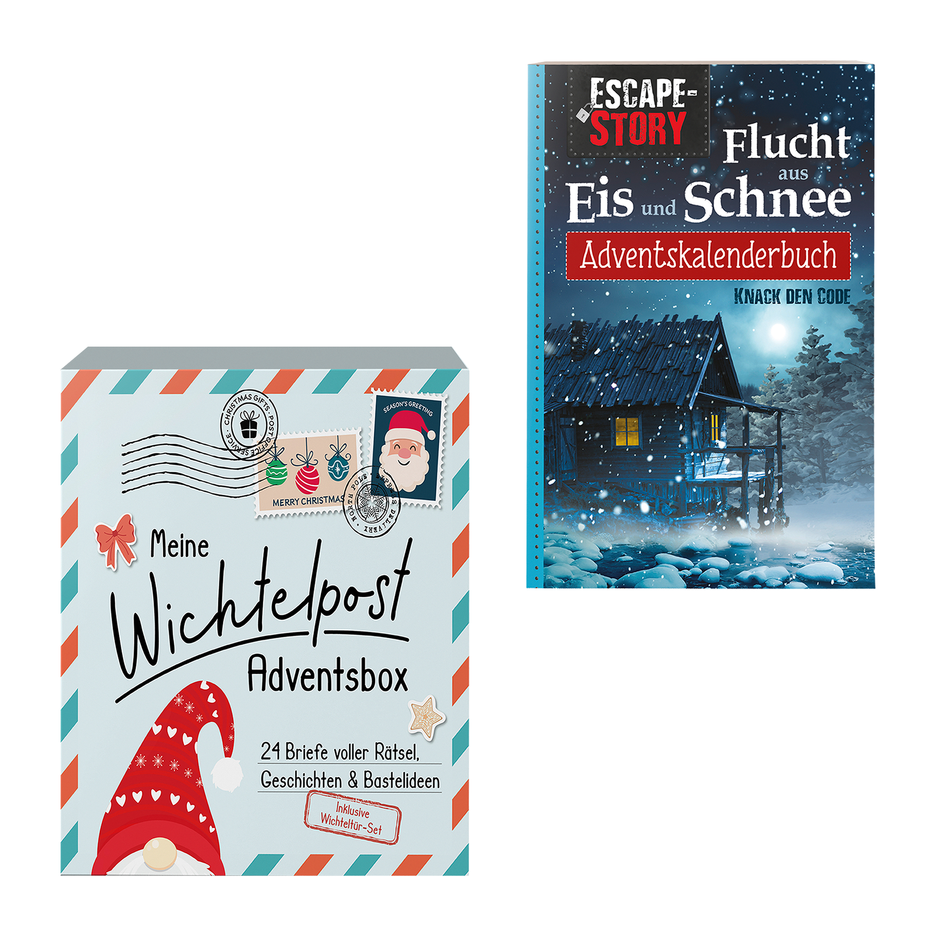 Adventskalenderbuch/-box