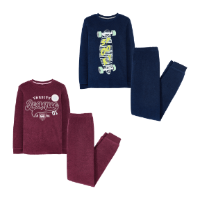 Kinder-Frottee-Pyjama