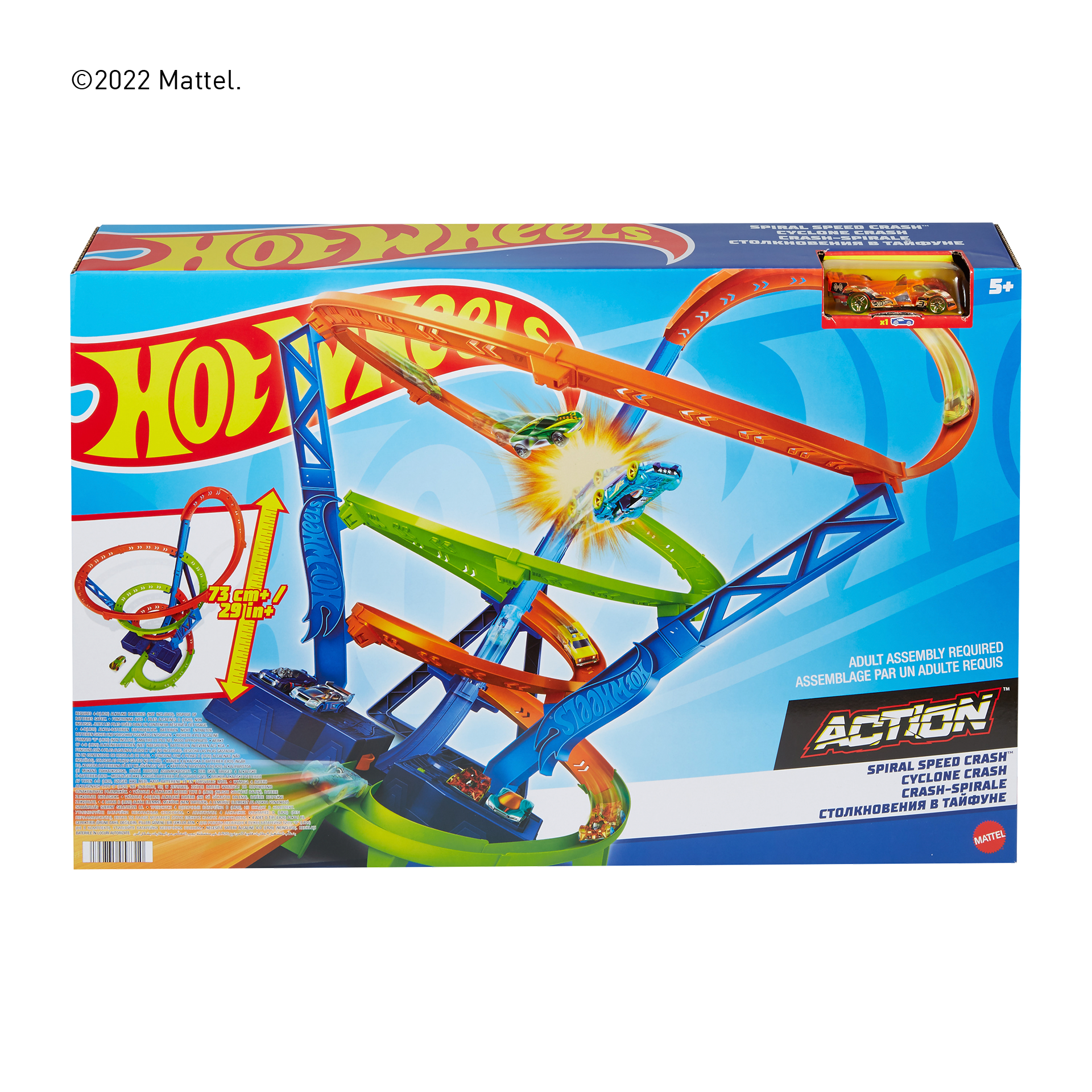  Hot Wheels Crash-Spirale