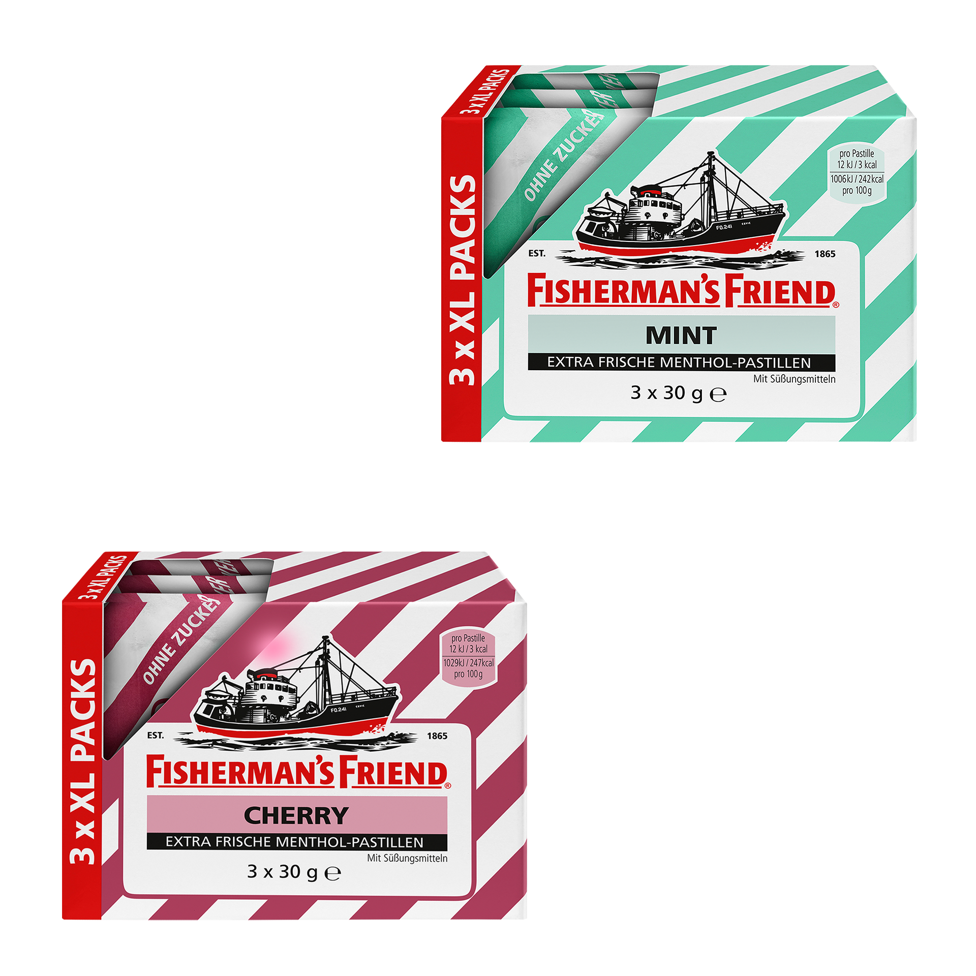 FISHERMAN’S FRIEND Menthol-Pastillen XL