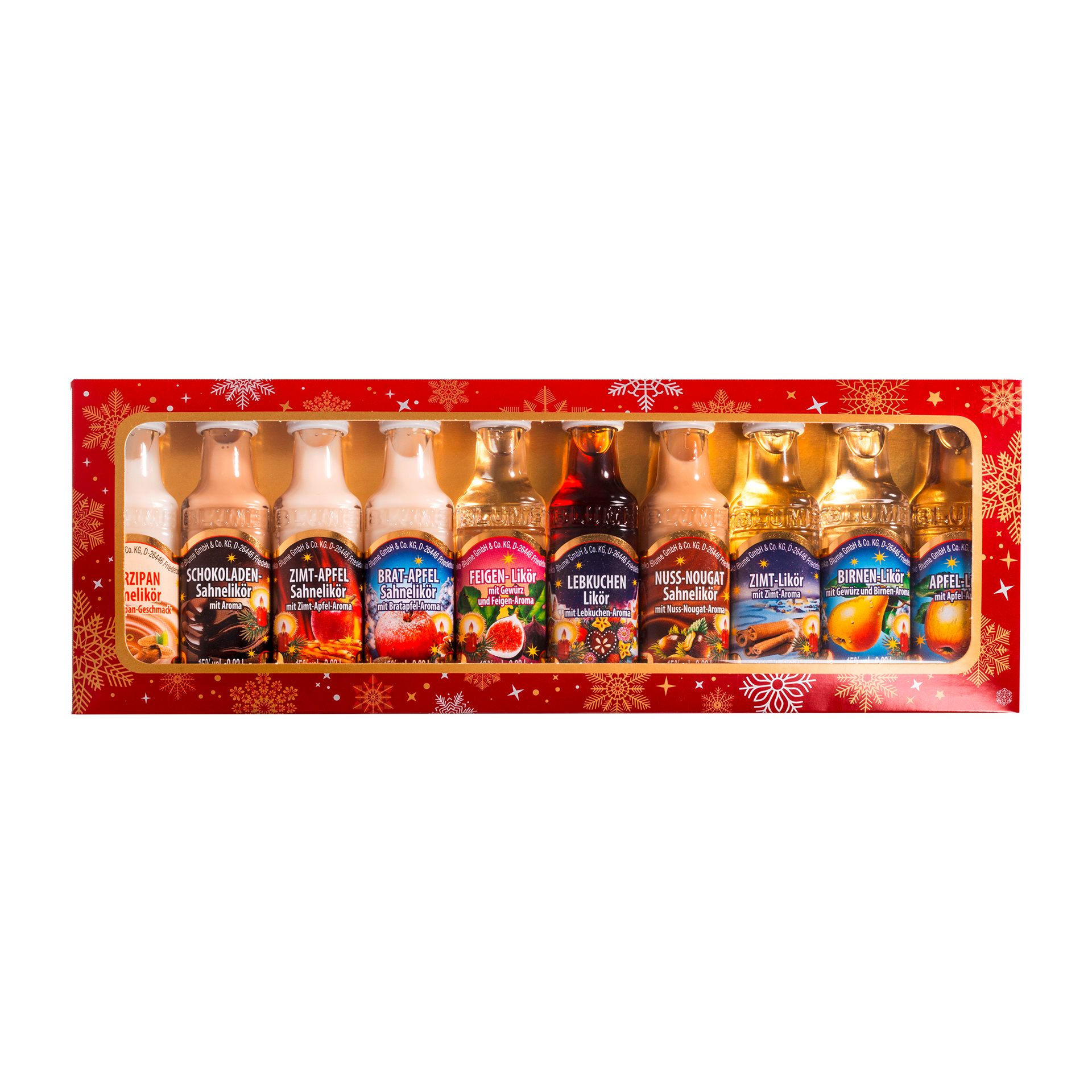  Weihnachts-Mini-Liköre