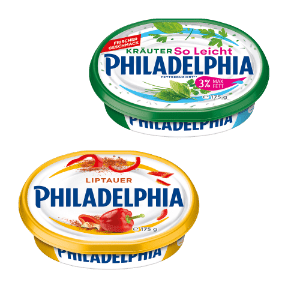 Frischkäsezubereitung