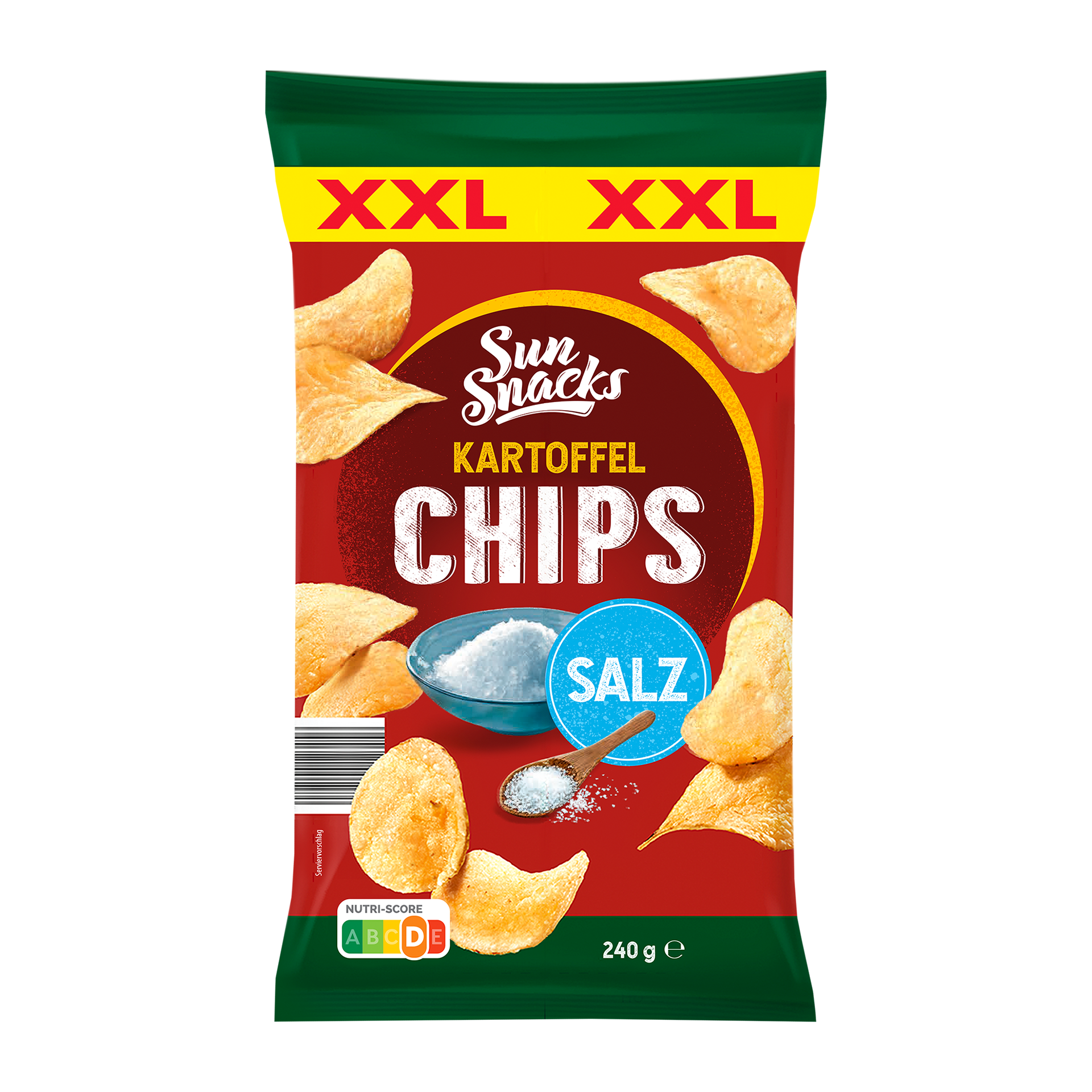 SUN SNACKS Kartoffelchips XXL
