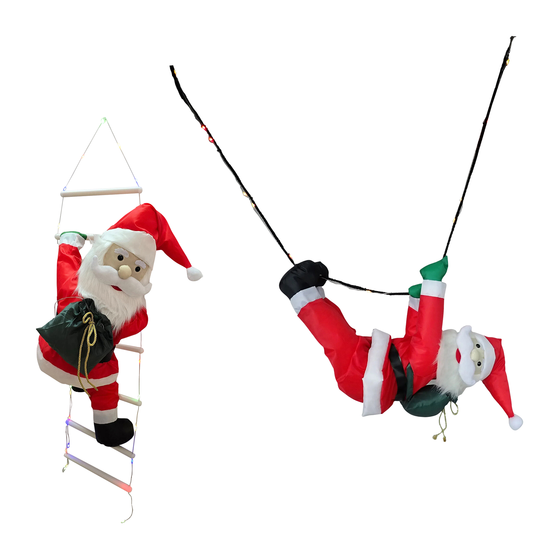 HOME CREATION Kletternder Weihnachtsmann