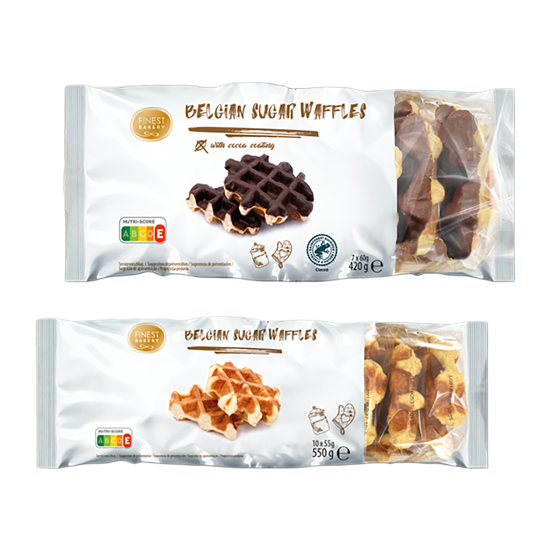 FINEST BAKERY Belgische Zuckerwaffeln