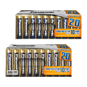 Alkaline-Power-Batterien