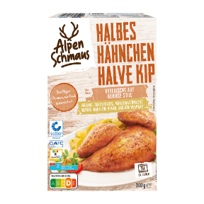 Halbes Hähnchen