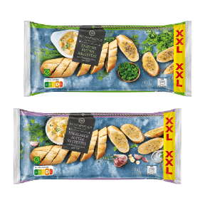 Gewürzbutter-Baguette XXL