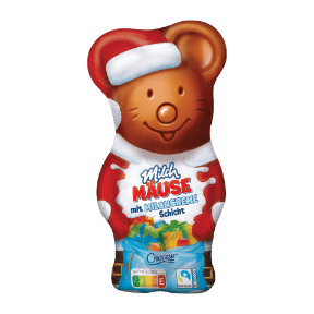 Milch Mäuse Weihnachtsmaus