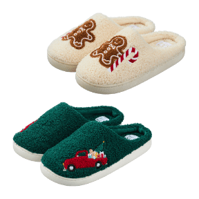 Weihnachts-Hausschuhe