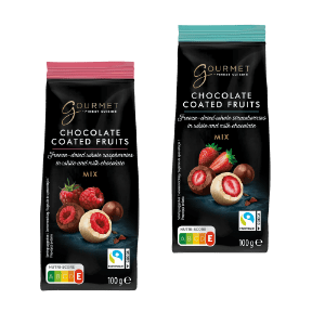 Schokolierte Früchte