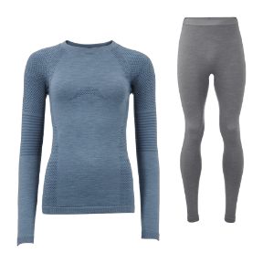 Ski-Unterwäsche mit Merinowolle