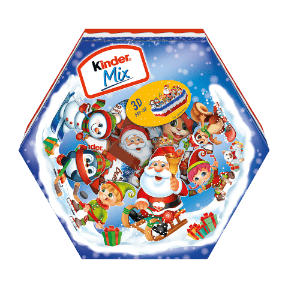 Kinder Mix Weihnachtsteller