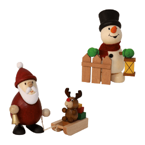 Weihnachtsfigur aus Holz