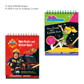 Kratz- / Wassermalbuch