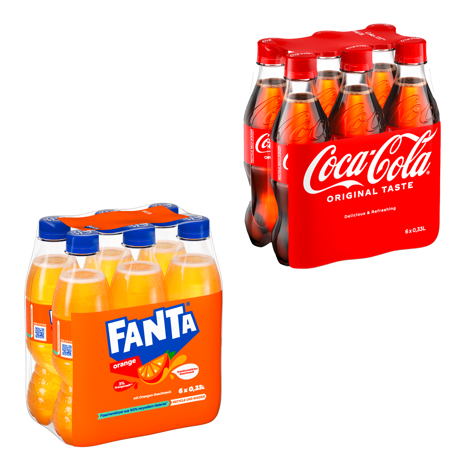 COCA-COLA Coca-Cola / Coca-Cola Zero / Fanta