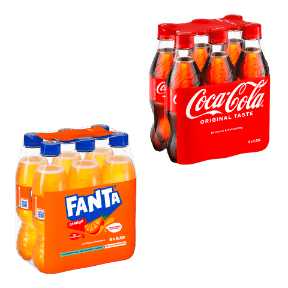 Coca-Cola / Coca-Cola Zero / Fanta