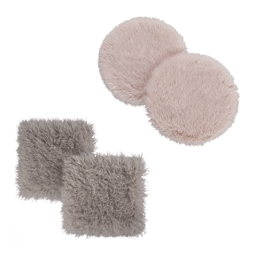 Kunstfell-Sitzkissen