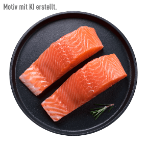 Lachsfiletportionen XXL