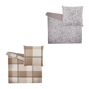 Flanell-Bettwäsche, B x L: ca. 200 x 220 cm