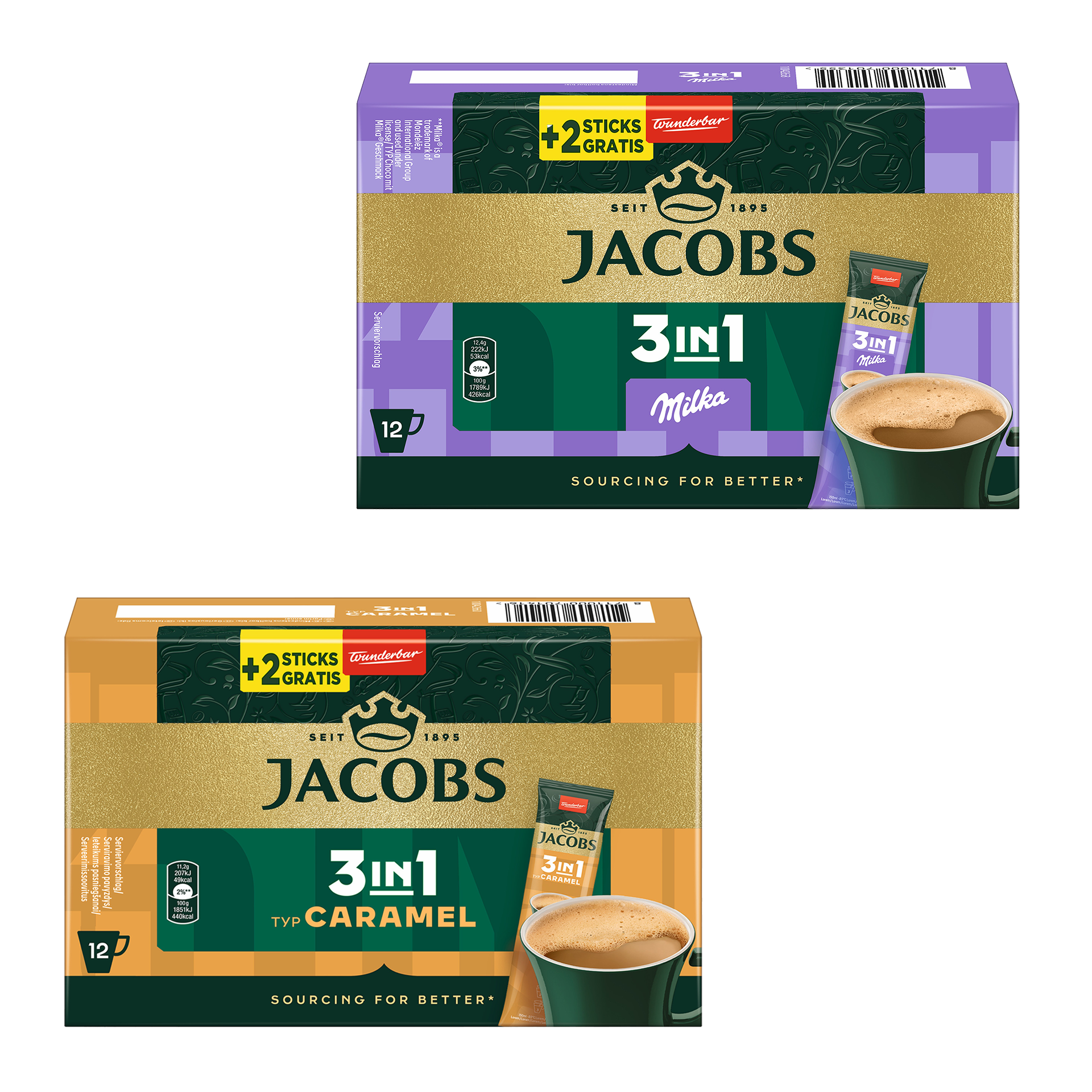 JACOBS Kaffee-Sticks