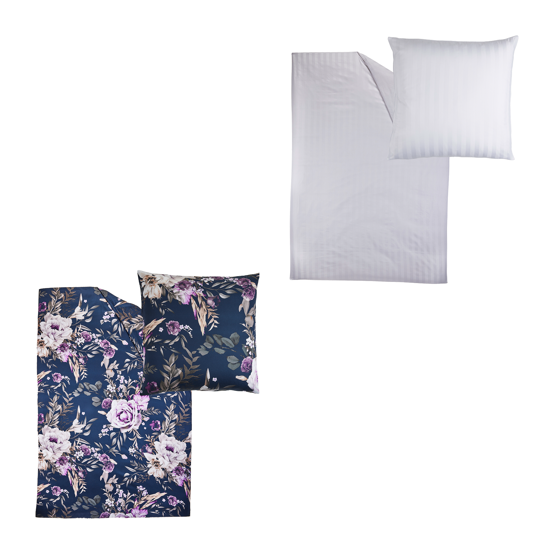 NOVITESSE Satin-Bettwäsche B x L: ca. 155 x 220 cm