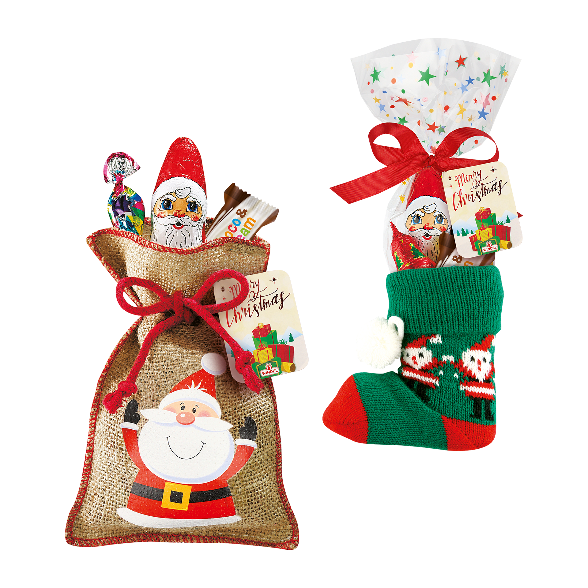 WINDEL Jutesack / Sockenstiefel