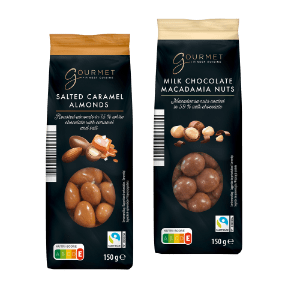 Macadamia-Nüsse / Mandeln