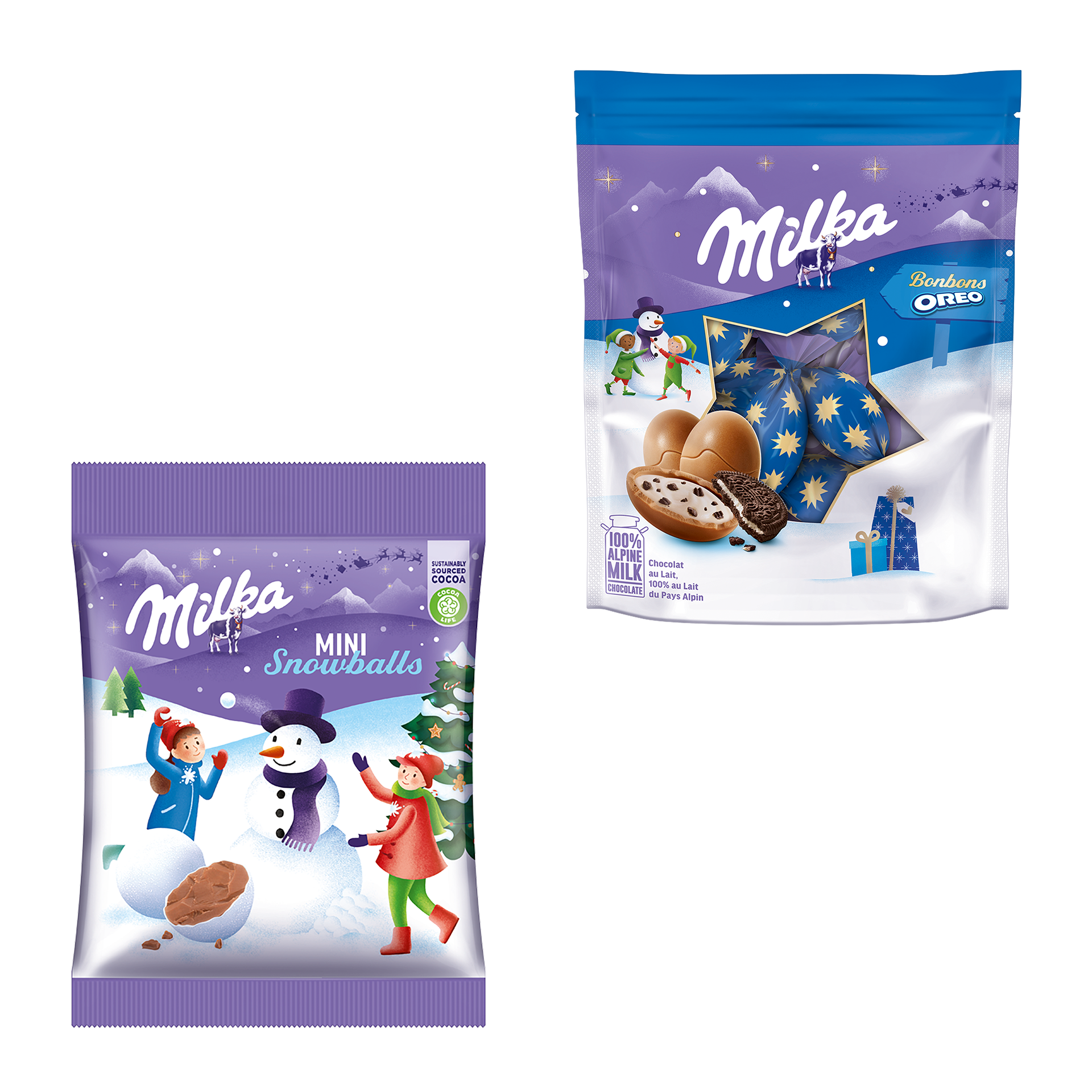 MILKA Bonbons / Kugeln