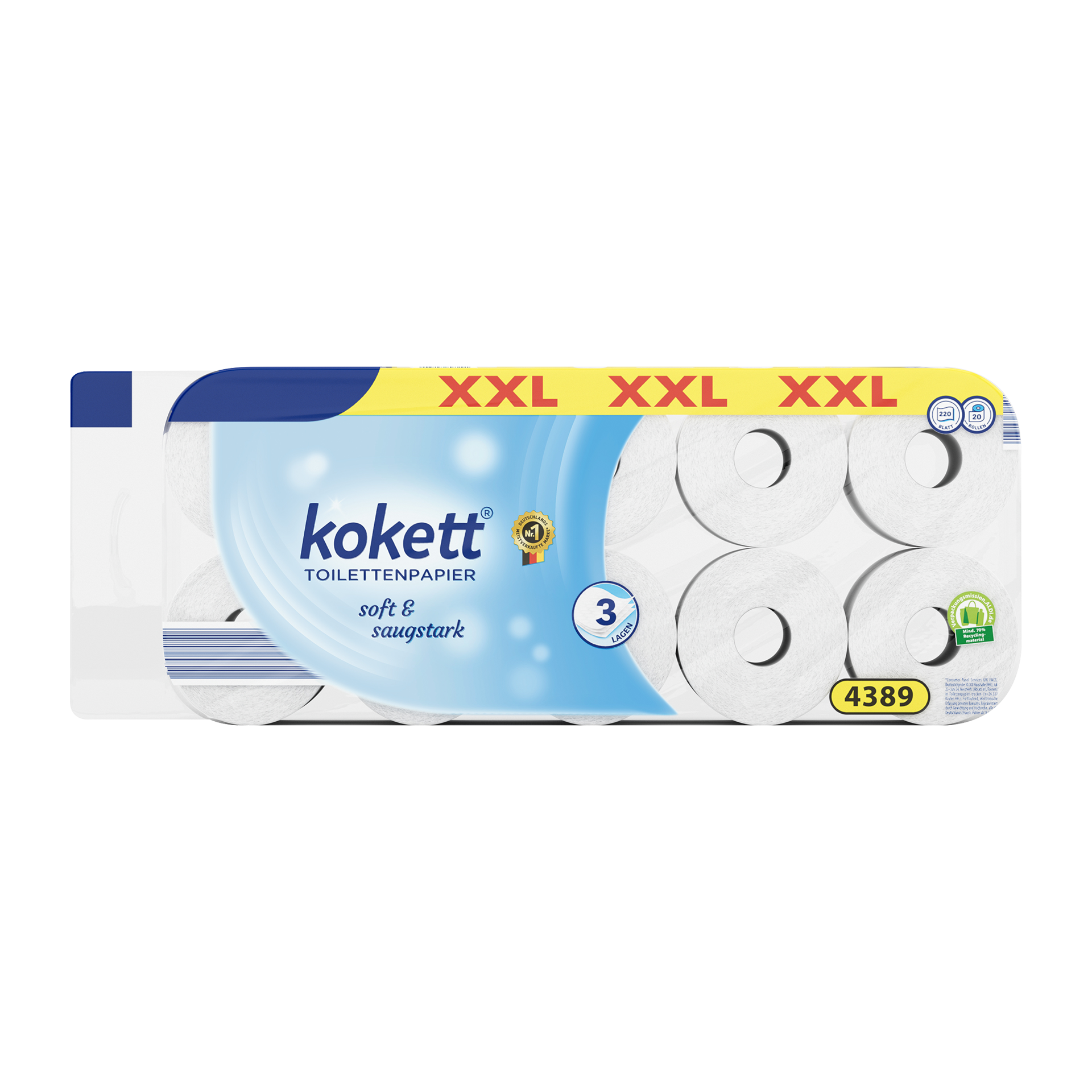 KOKETT Toilettenpapier XXL