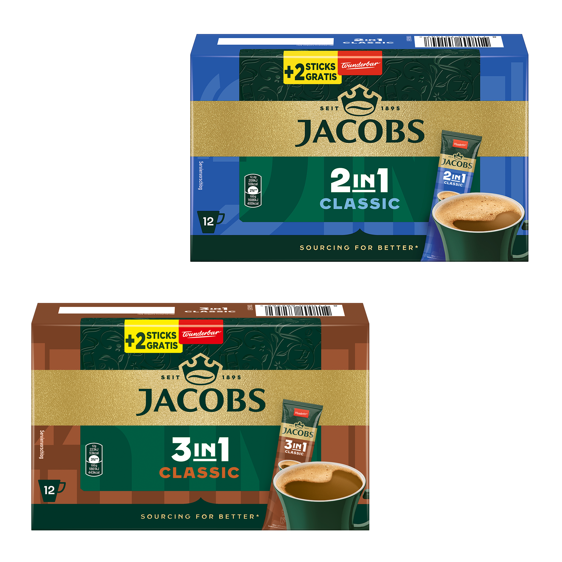 JACOBS Kaffee-Sticks